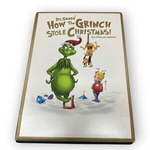 Dr. Seuss' How the Grinch Stole Christmas Ultimate Edition DVD 2020 Slipcover